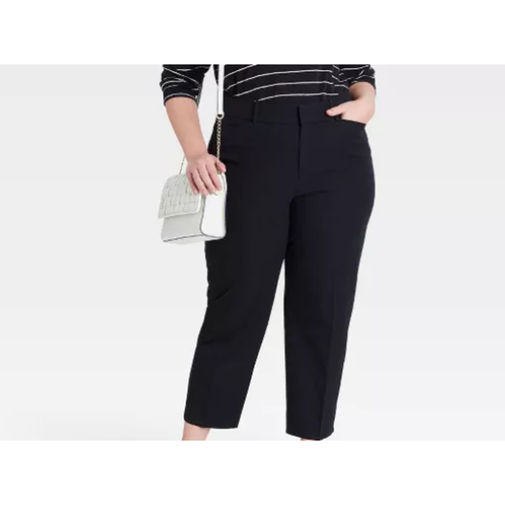 Ava & Viv Black Pants Size 18W